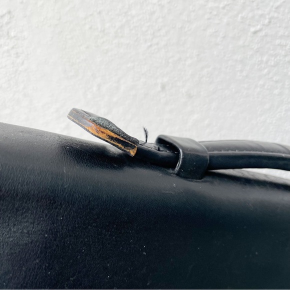 Coach Black Leather Laptop Bag - Picture 6 of 12